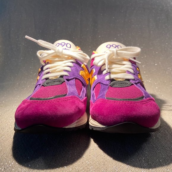 Teddy Santis x New Balance 990v2 Made in USA ‘Purple Yellow’ - Picture 5 of 11